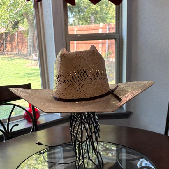 RK “311” Straw Cowboy Hat - Picture 1 of 4